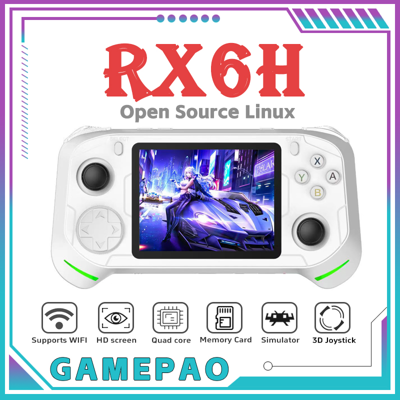 Gaming Console For Kids - Open Source RX6H Retro Handheld Video