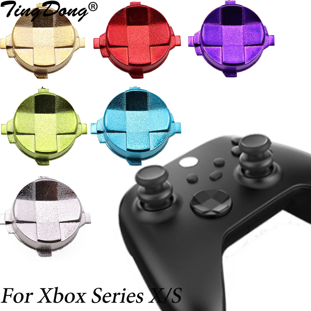 Microsoft Console Xbox Series X - Chrome thumbstick sticks analog Cross Buttons