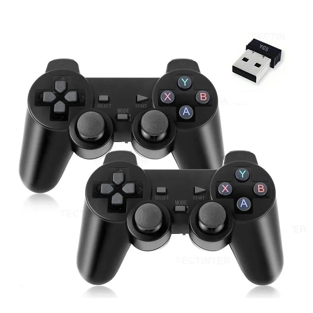 Gaming Console Emulator - 1PC/2PCS 2.4GHz Wireless Gamepad No Delay