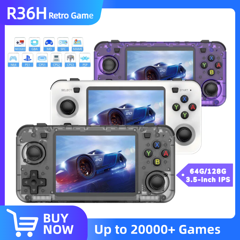 Gaming Console Linux - R36H Retro Handheld Video Game Console