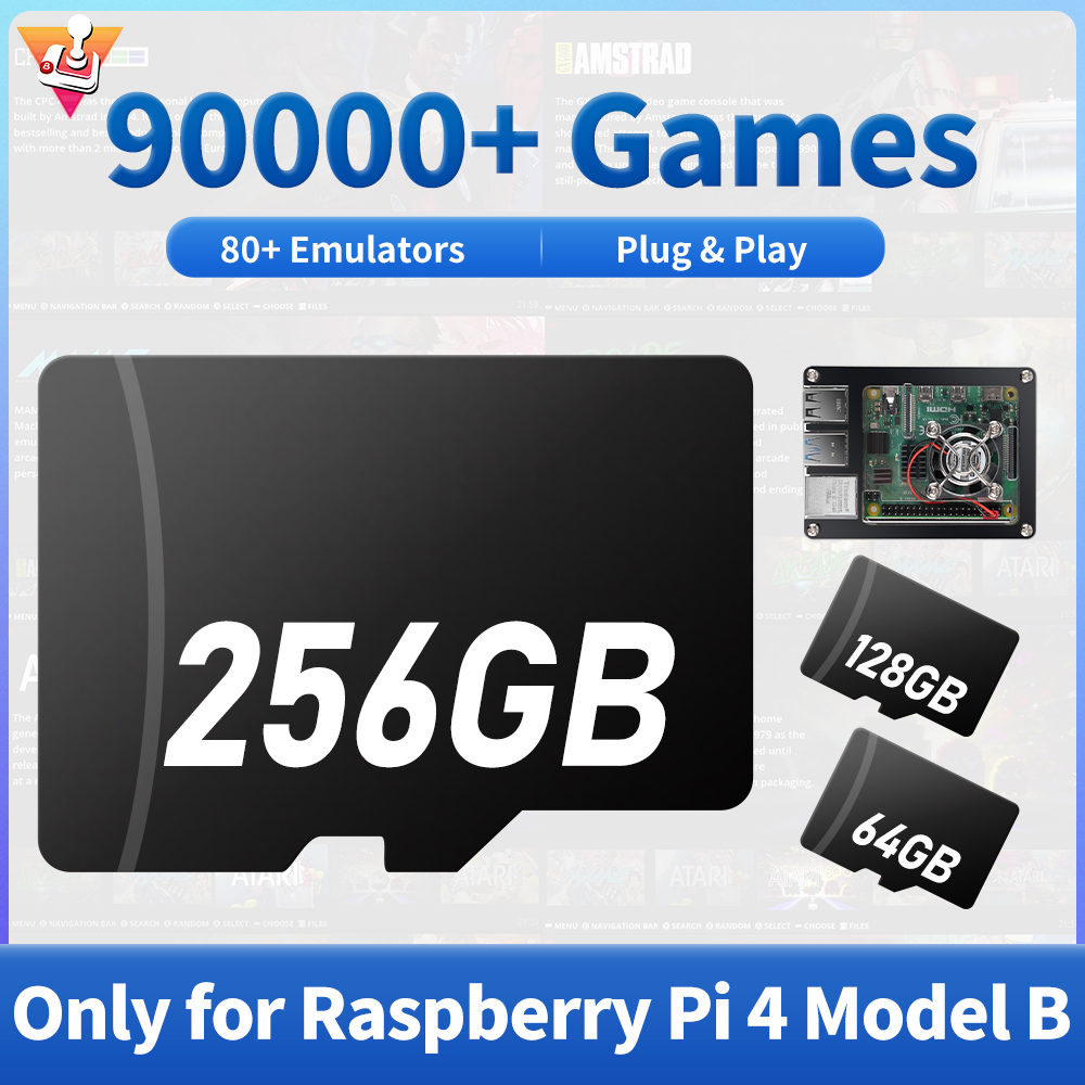 Gaming Console Emulator - Game TF Card for Raspberry Pi