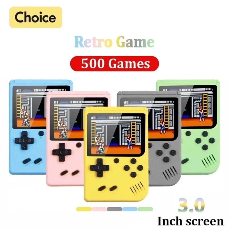 Gaming Console For Kids - Retro Portable Mini Handheld Video Game