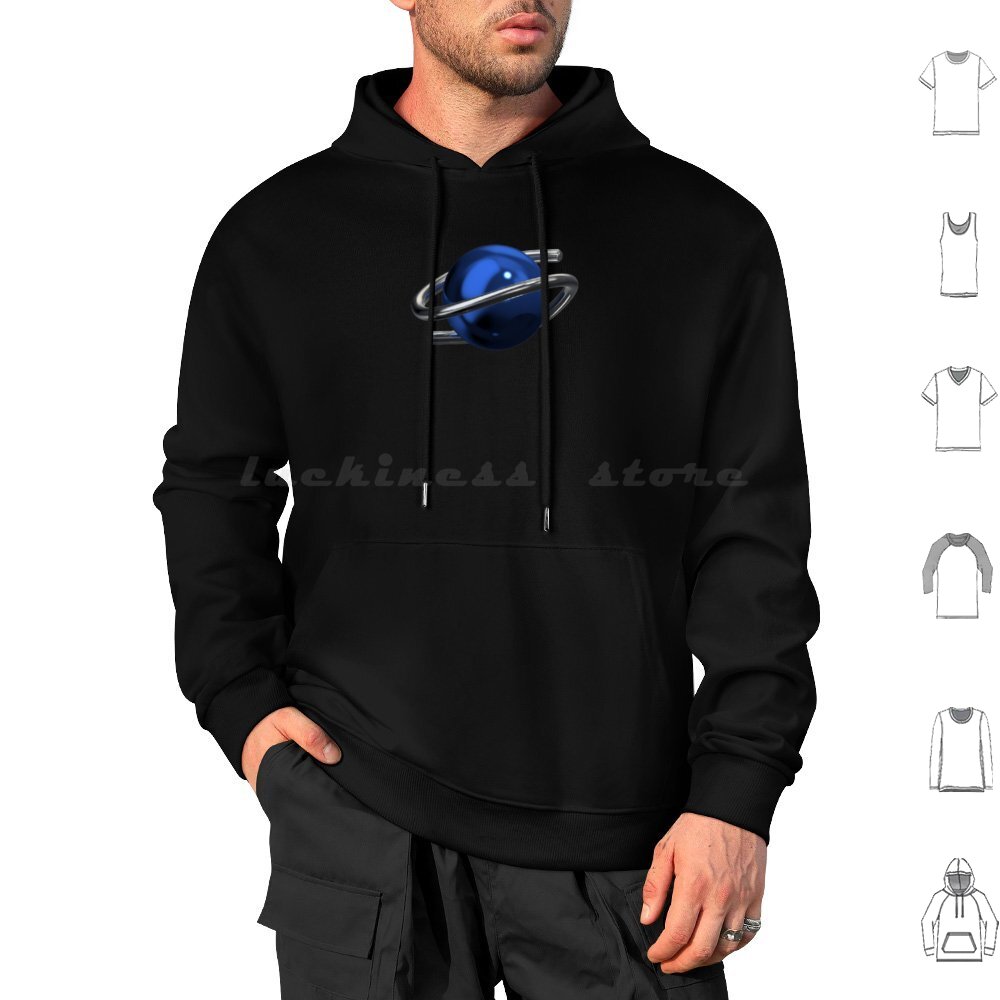 Saturn 3d Chrome Hoodies Long  - Gaming Console Generations 评论和价格