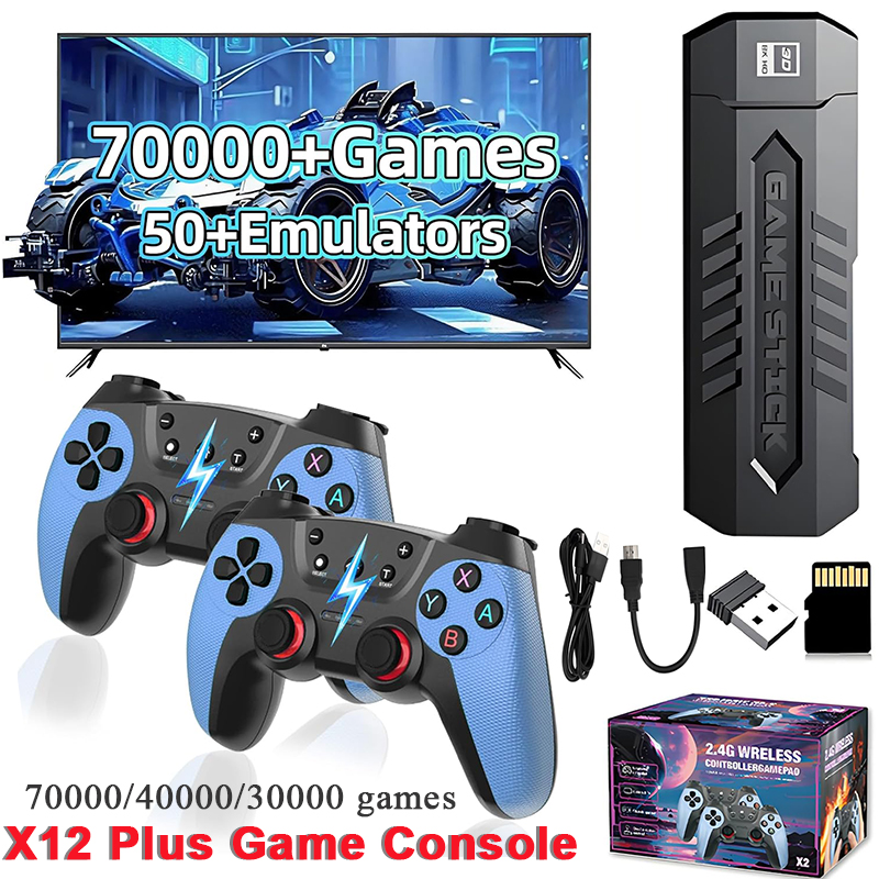 X2 Retro Game Stick with 128GB - Gaming Console Gs5 评论和价格