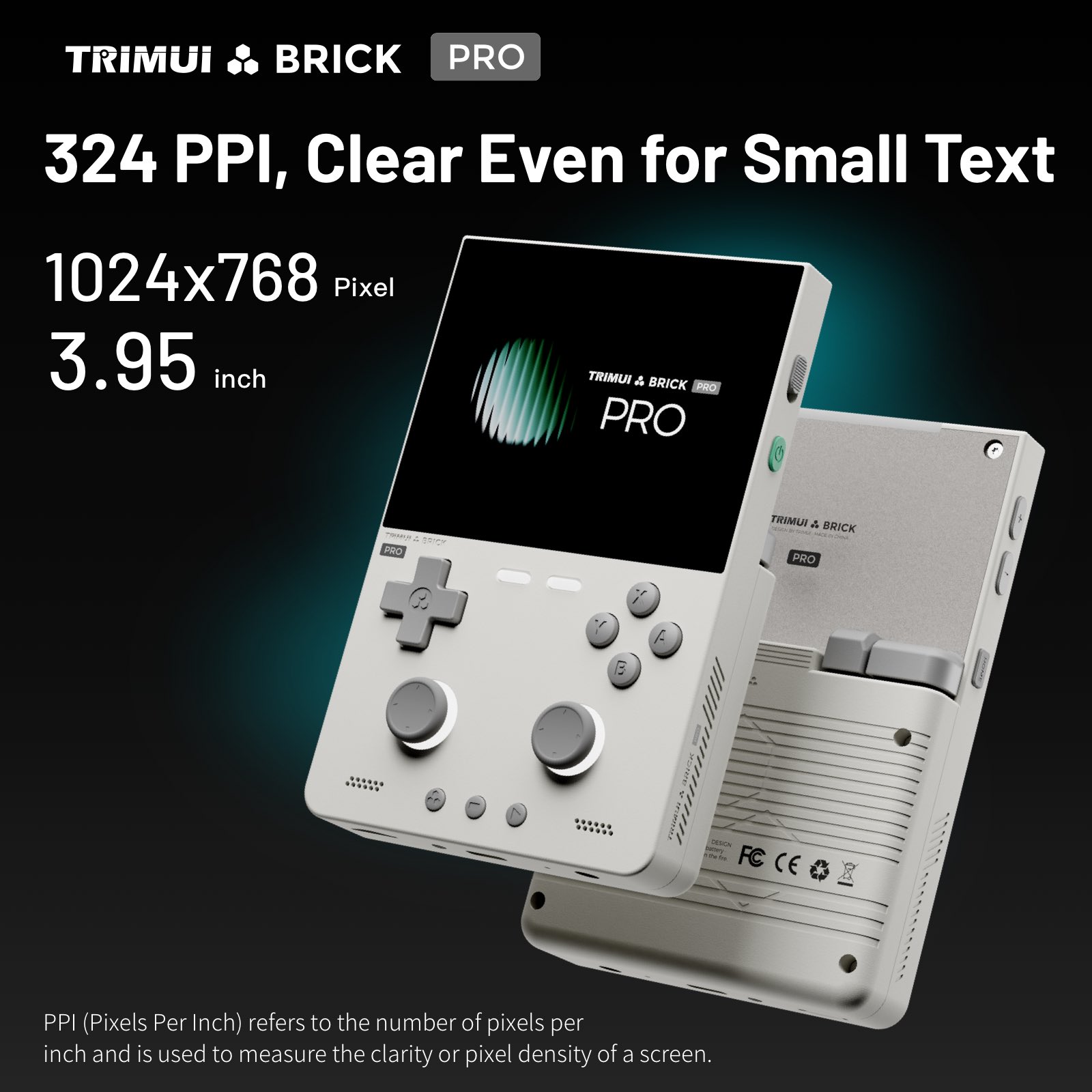 TRIMUI BRICK PRO Handheld Game - Gaming Console Linux 评论和价格