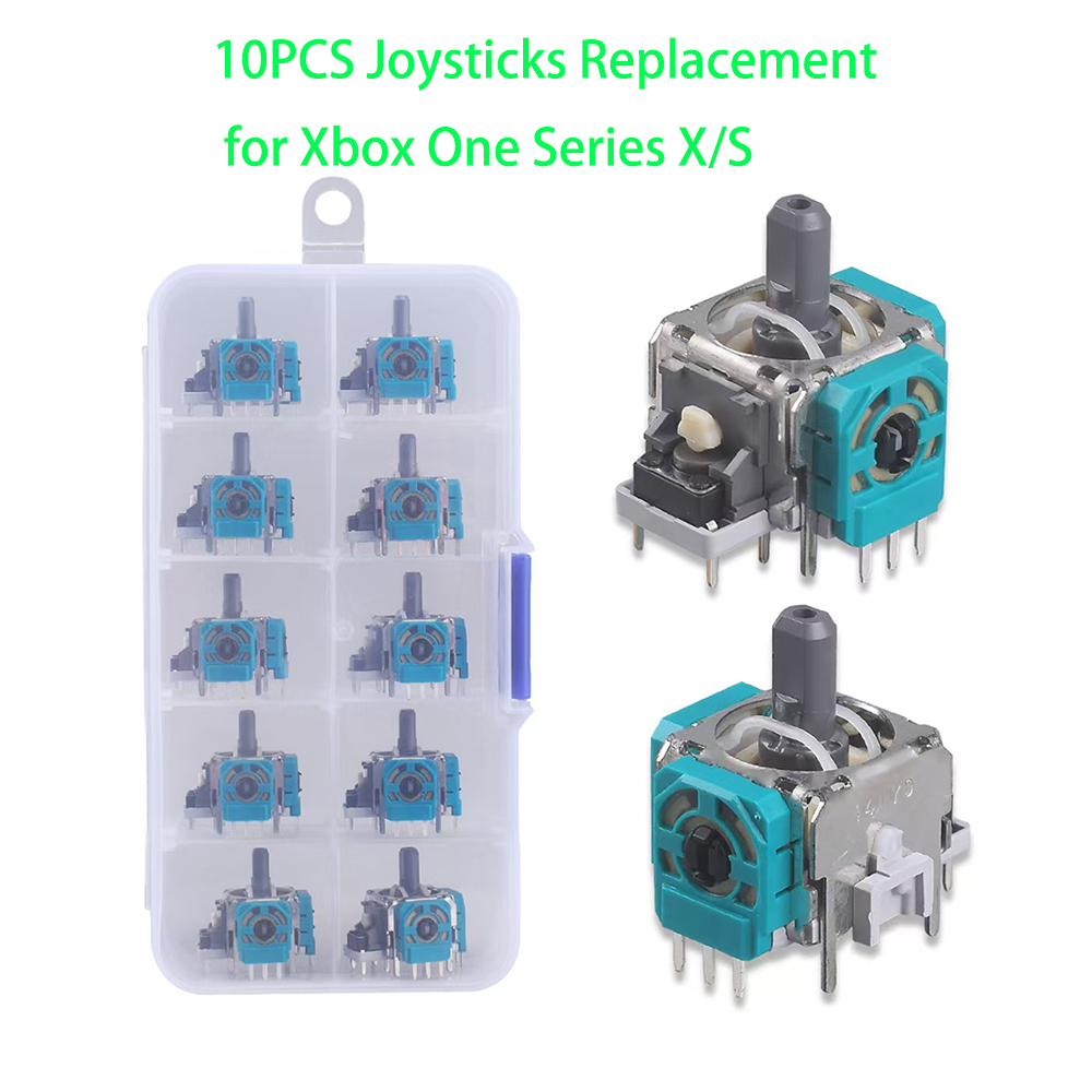 10pcs Replacement 3D Analog Jo - Microsoft Console Xbox Series X 评论和价格