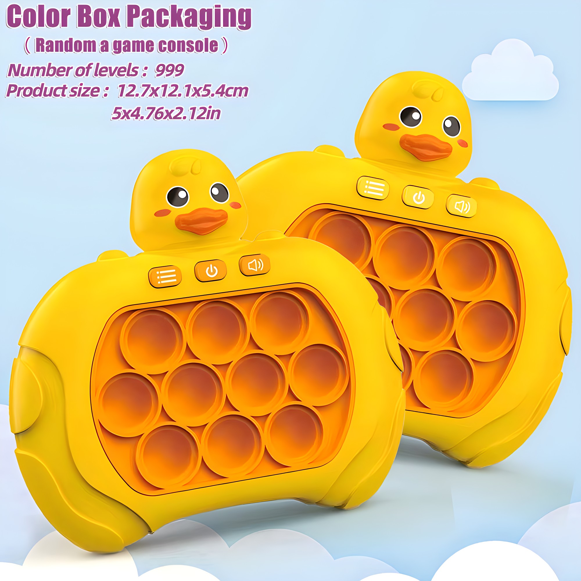 Upgraded Electronic Pop Push Q - Gaming Console For Kids 评论和价格
