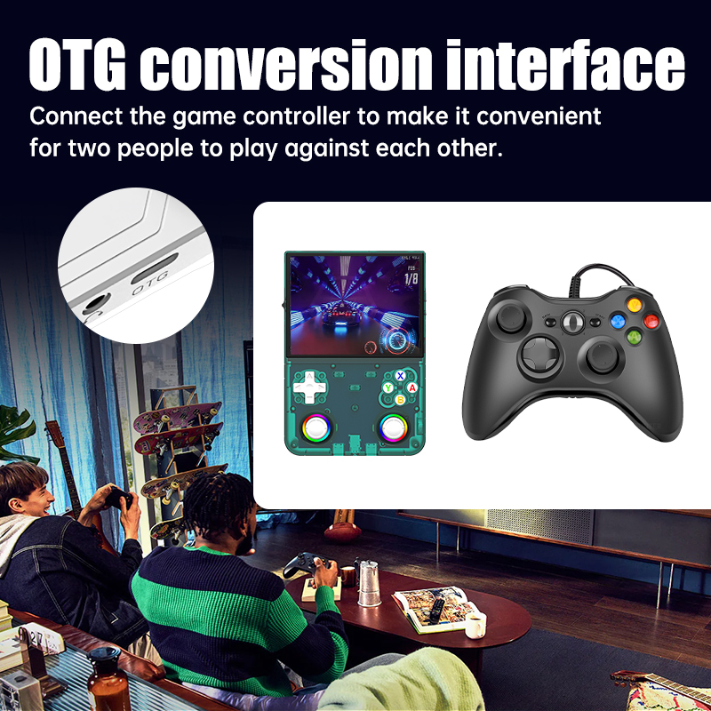 New R36 Ultra X Handheld Retro - Gaming Console Linux 评论和价格