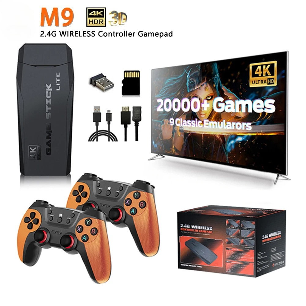M9 Video Game Console 4K 20000 - Gaming Console Gs5 评论和价格