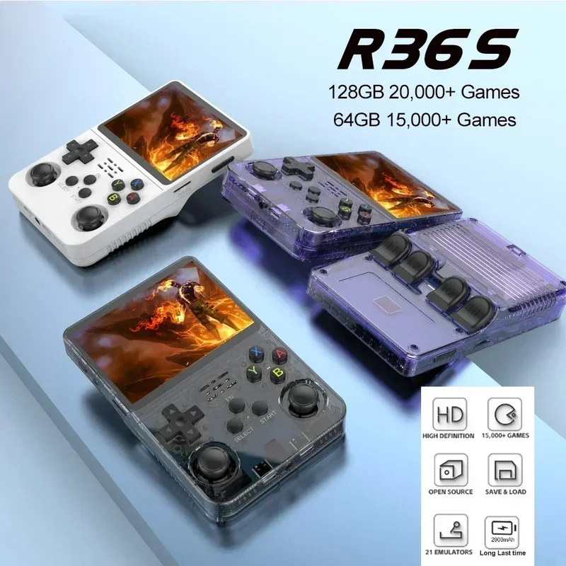 R36S Retro Handheld Game Conso - Gaming Console For Kids 评论和价格