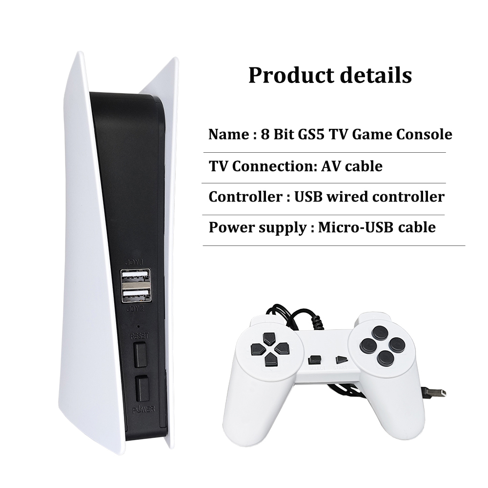 GS5 8-bit TV Video AV Output U - Gaming Console Gs5 评论和价格
