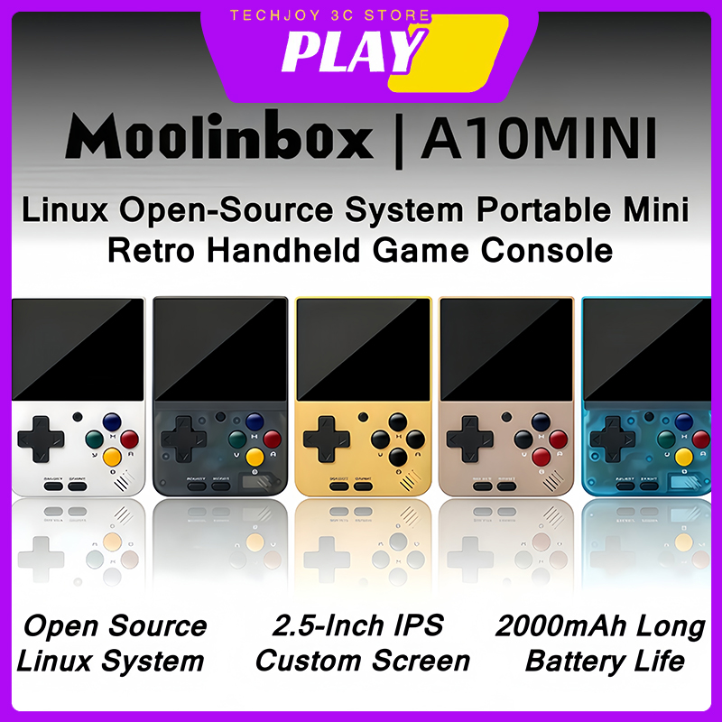 Moolinbox A10Mini 2.8-Inch Lin - Gaming Console Linux 评论和价格