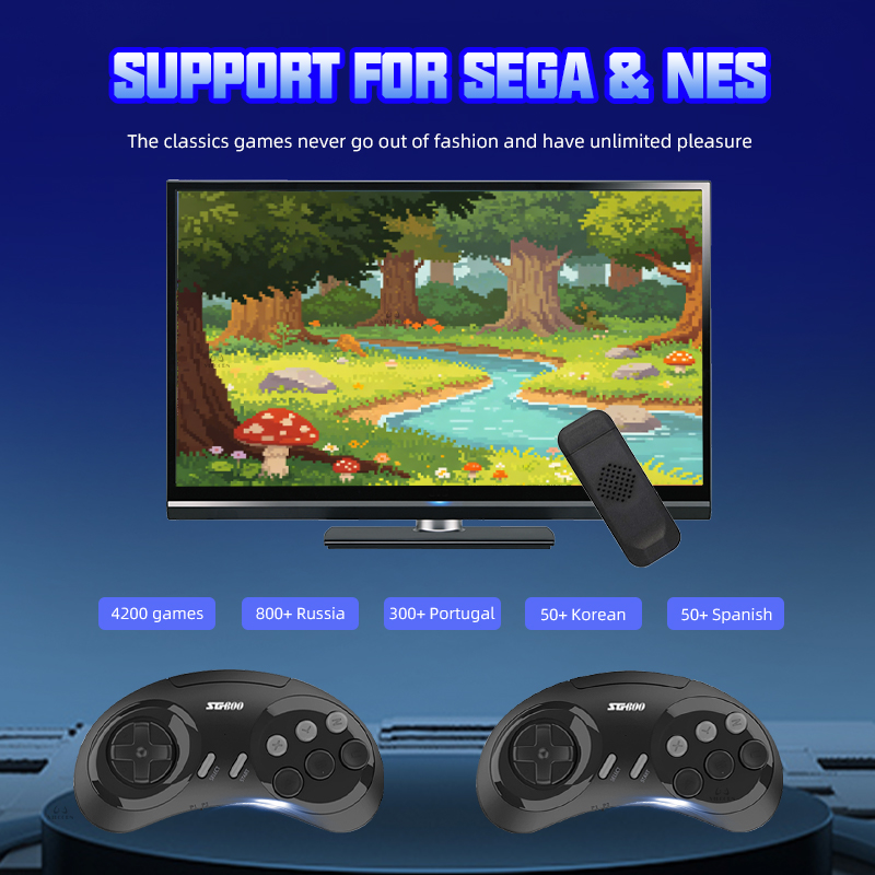 4K Retro Game Console Wireless - Gaming Console Gs5 评论和价格