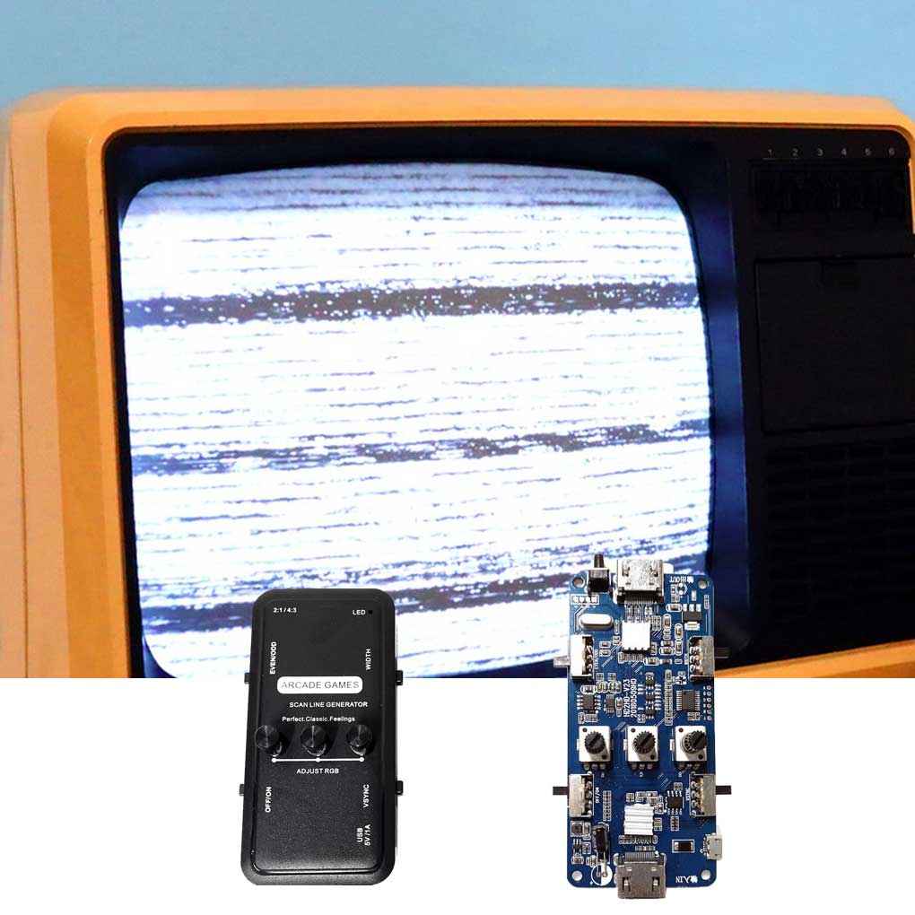 Adjustable Scanline Generator  - Gaming Console Generations 评论和价格