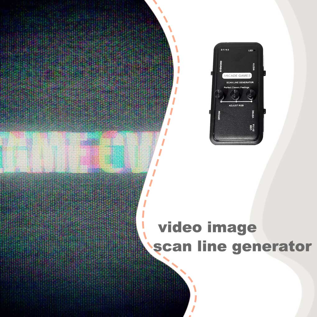 Adjustable Scanline Generator  - Gaming Console Generations 评论和价格