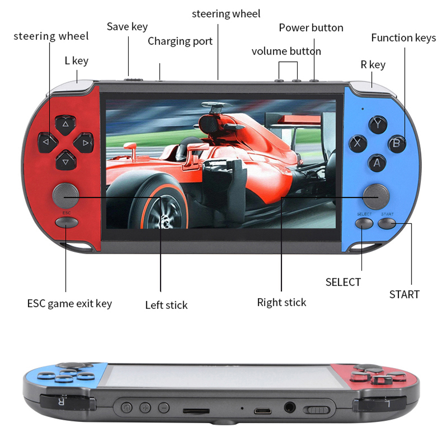 Portable Handheld Videogame TV - Gaming Console For Kids 评论和价格