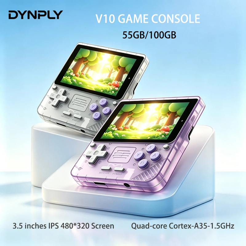 POWKIDDY V10 3.5-Inch IPS Oca  - Gaming Console Linux 评论和价格