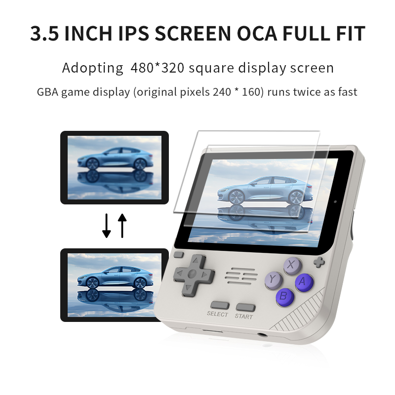 POWKIDDY V10 3.5-Inch IPS Oca  - Gaming Console Linux 评论和价格