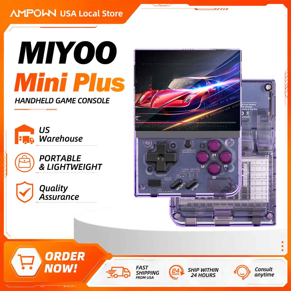 Miyoo Mini+ Retro Handheld Gam - Gaming Console For Kids 评论和价格