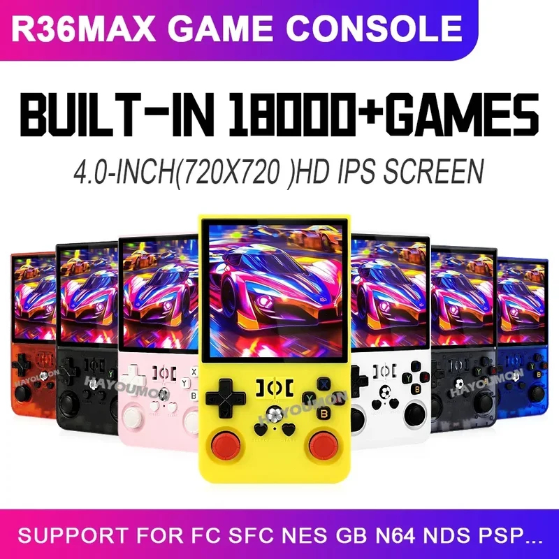 R36 Max Portable Handheld Retr - Gaming Console R36 Max 评论和价格