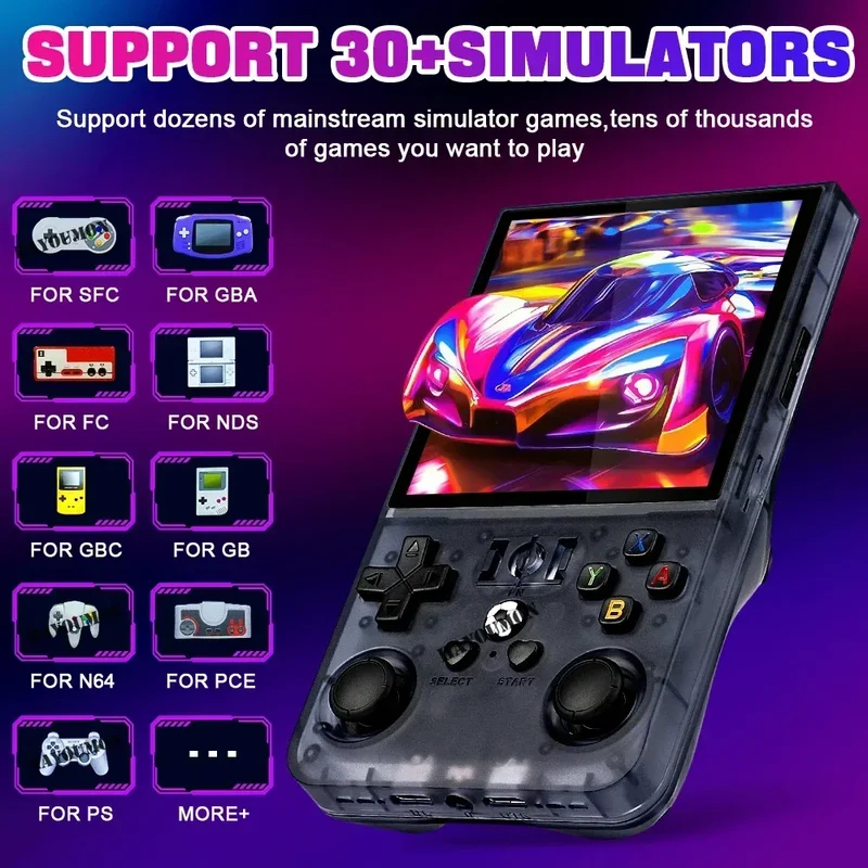 R36 Max Portable Handheld Retr - Gaming Console R36 Max 评论和价格