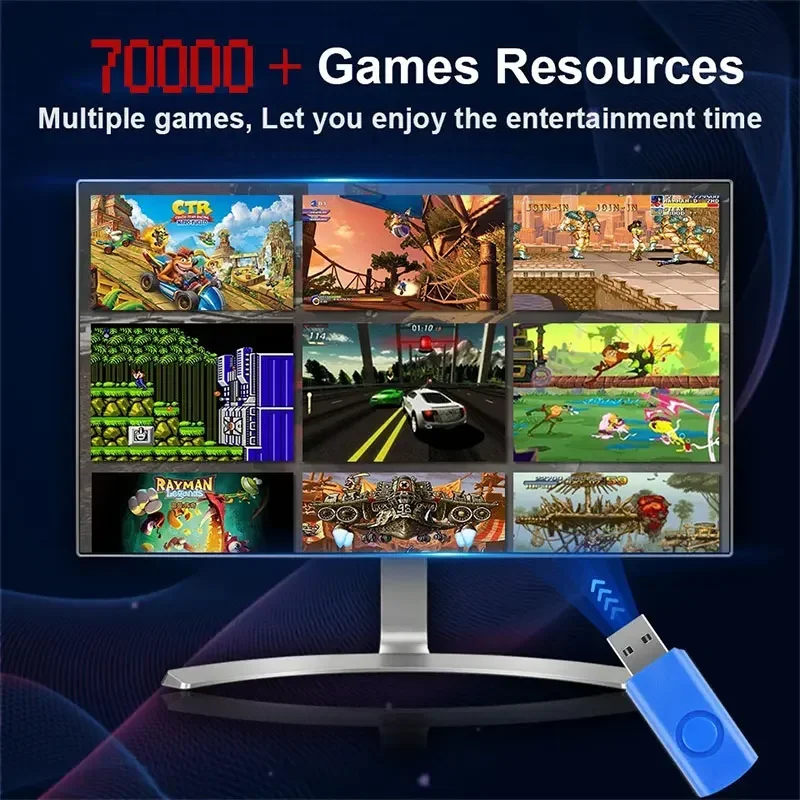 Retro Gaming Console 70000+ Ga - Gaming Console Video Game 评论和价格