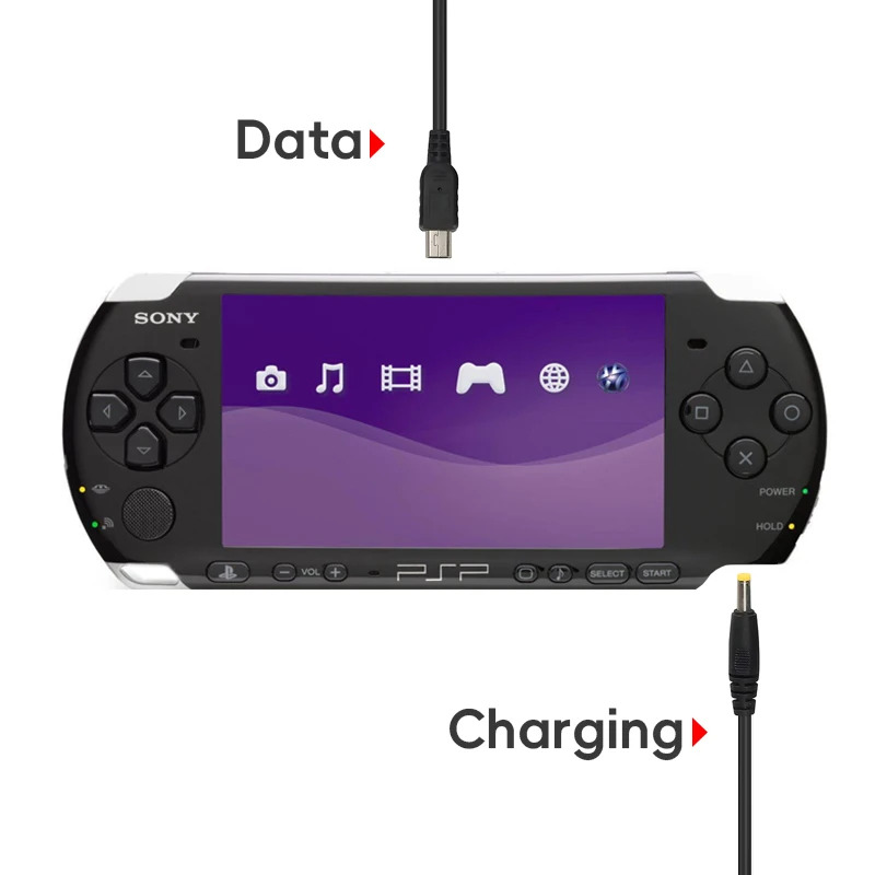 2 in 1 USB Charger For PSP 100 - Gaming Console Psp 评论和价格