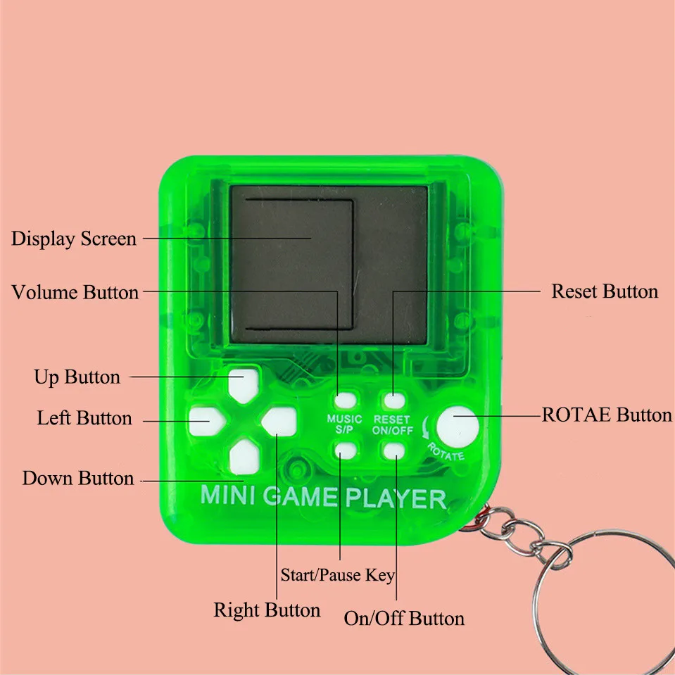 Retro Mini Handheld Game Playe - Gaming Console For Kids 评论和价格