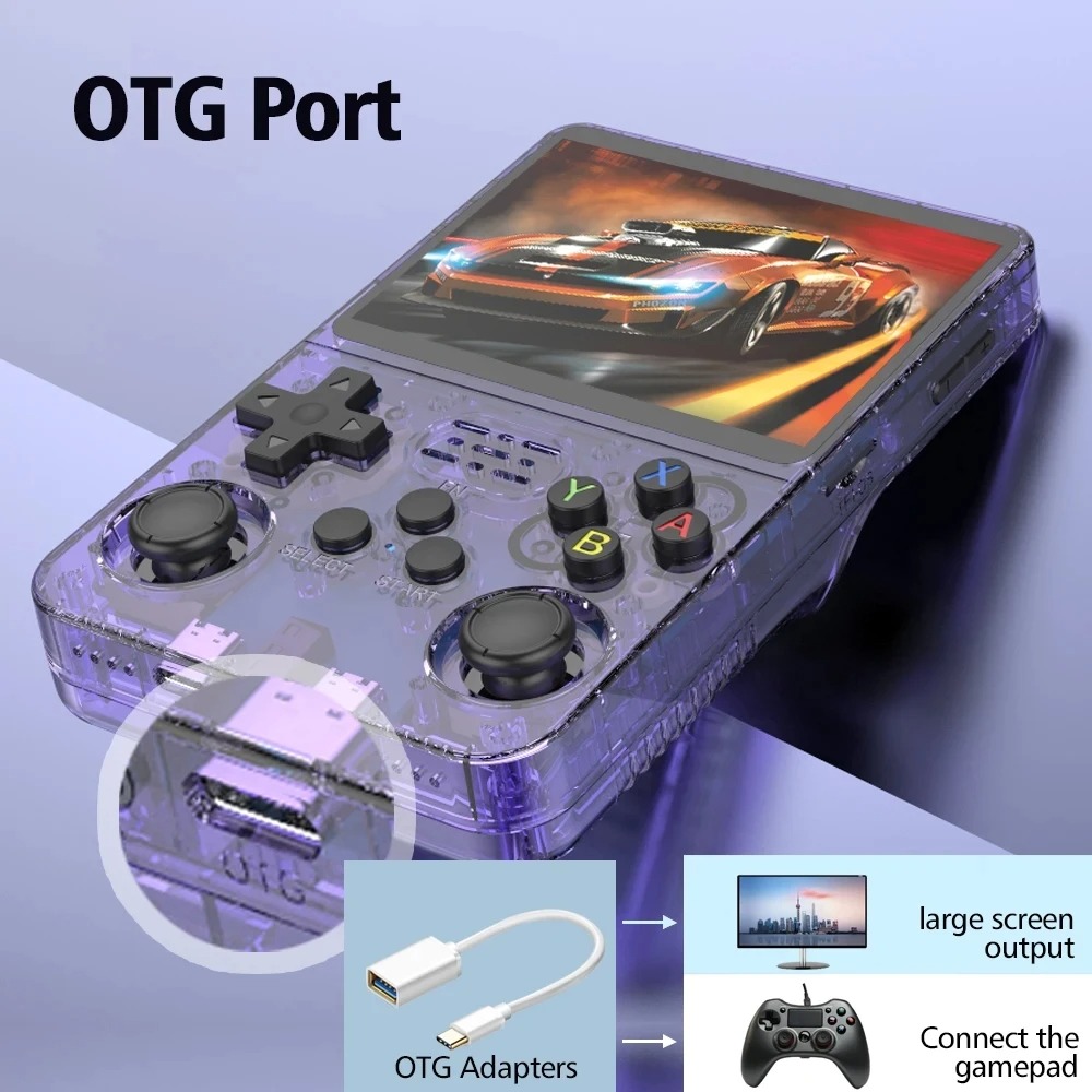 R36s New Handheld Game Console - Gaming Console Linux 评论和价格