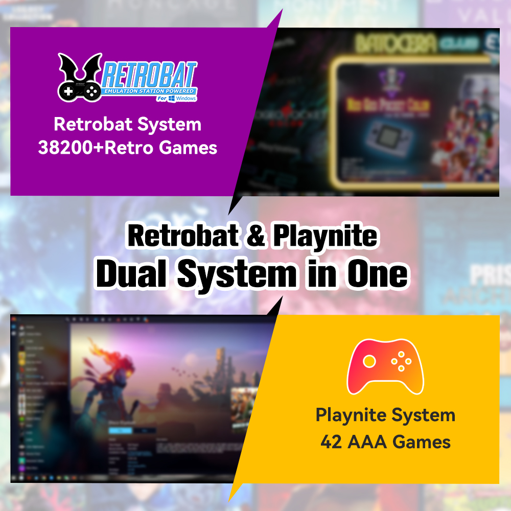 Retrobat & Playnite Retro Game - Gaming Console Video Game 评论和价格